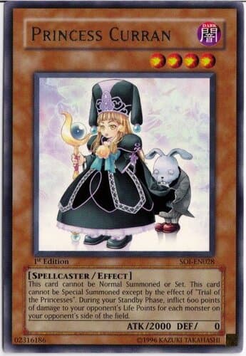 Princess Curran - SOI-EN028 Ultimate Rare 1st Edition