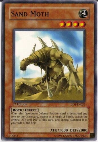 Sand Moth - SOI-EN032 Common 1st Edition