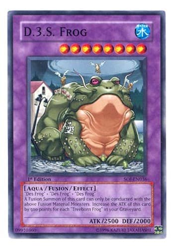 D.3.S. Frog - SOI-EN036 Common 1st Edition