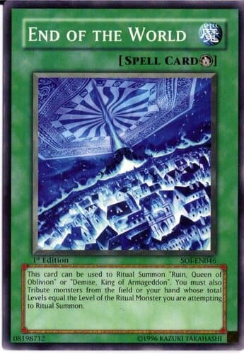 End of the World - SOI-EN046 Common 1st Edition