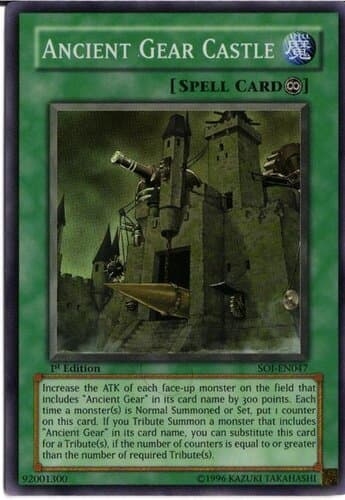 Ancient Gear Castle - SOI-EN047 Super Rare Unlimited
