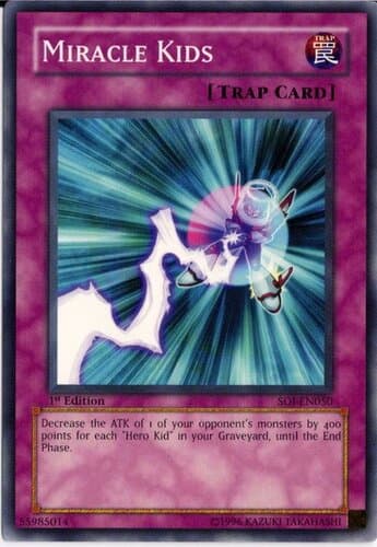 Miracle Kids - SOI-EN050 Common 1st Edition