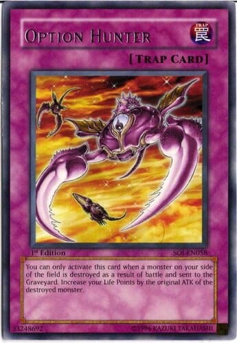 Option Hunter - SOI-EN058 Ultimate Rare 1st Edition
