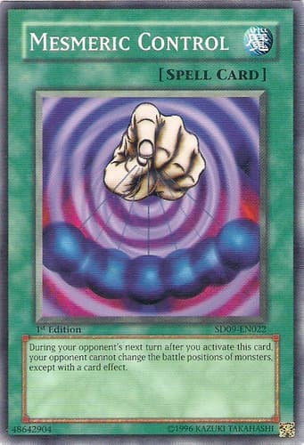 Mesmeric Control - SOI-ENSE4 Ultra Rare Limited Edition
