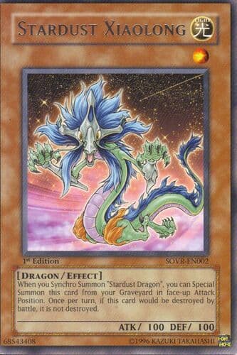 Stardust Xiaolong - SOVR-EN002 Rare 1st Edition
