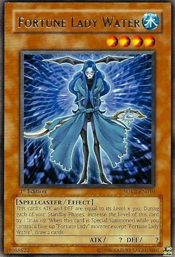 Fortune Lady Water - SOVR-EN010 Rare 1st Edition