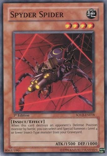 Spyder Spider - SOVR-EN018 Common Unlimited