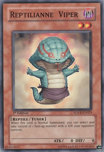 Reptilianne Viper - SOVR-EN023 Common 1st Edition