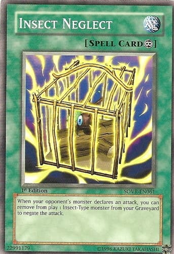 Insect Neglect - SOVR-EN061 Common 1st Edition