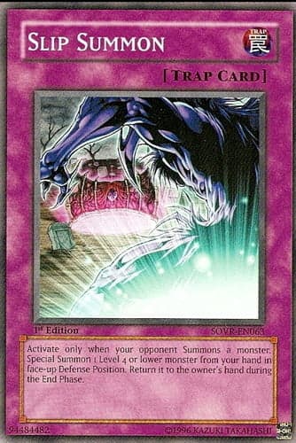 Slip Summon - SOVR-EN063 Common Unlimited