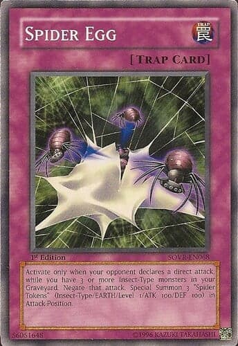 Spider Egg - SOVR-EN068 Common 1st Edition