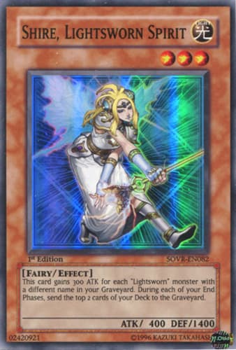 Shire, Lightsworn Spirit - SOVR-EN082 Super Rare Unlimited