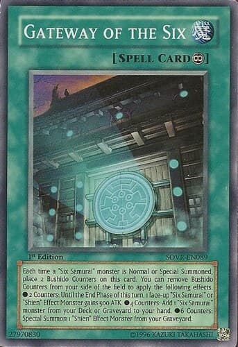 Gateway of the Six - SOVR-EN089 Super Rare Unlimited