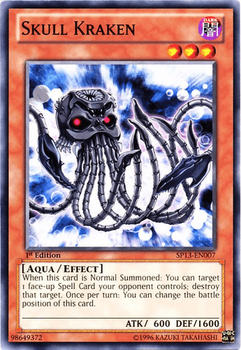 Skull Kraken - SP13-EN007 Common Unlimited