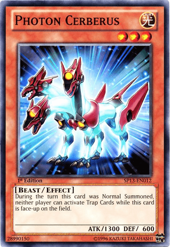 Photon Cerberus - SP13-EN012 Starfoil Rare Unlimited