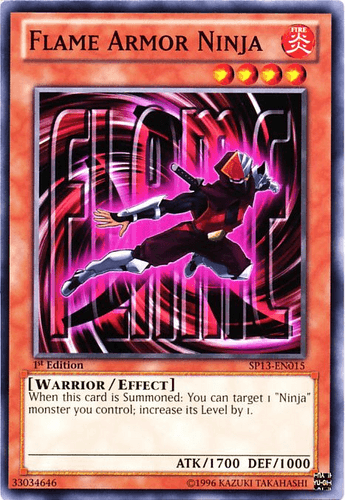 Flame Armor Ninja - SP13-EN015 Common Unlimited