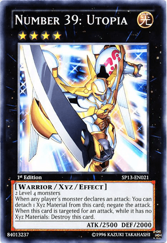Number 39: Utopia - SP13-EN021 Starfoil Rare Unlimited