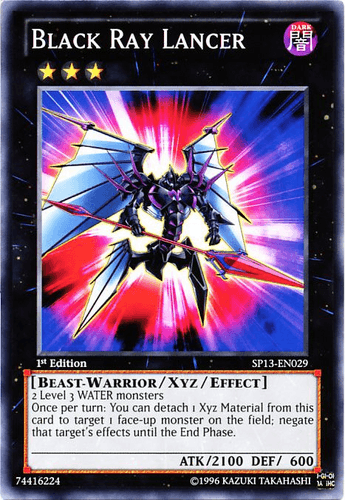 Black Ray Lancer - SP13-EN029 Common Unlimited