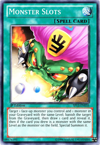 Monster Slots - SP13-EN035 Starfoil Rare Unlimited