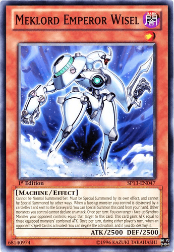 Meklord Emperor Wisel - SP13-EN047 Common Unlimited