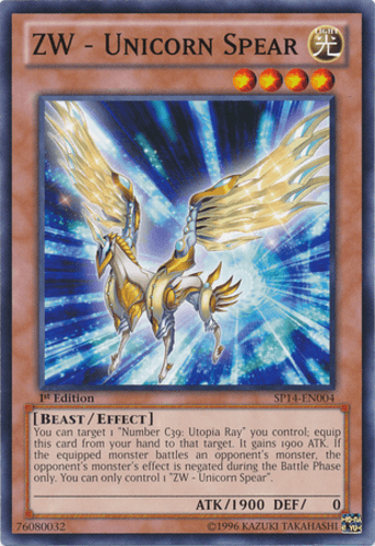 ZW - Unicorn Spear - SP14-EN004 Common 1st Edition