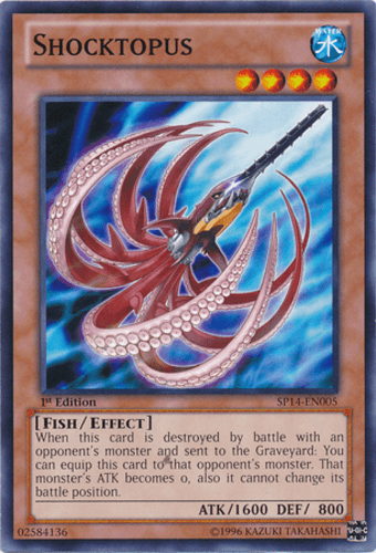 Shocktopus - SP14-EN005 Common 1st Edition