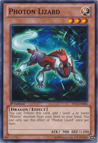 Photon Lizard - SP14-EN006 Common 1st Edition