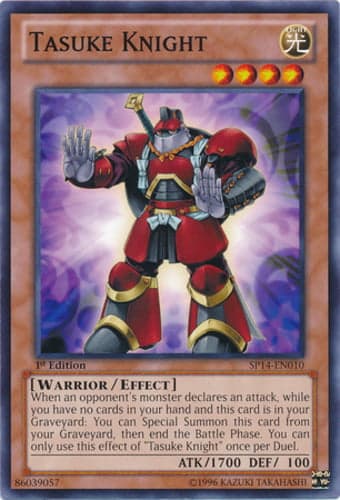 Tasuke Knight - SP14-EN010 Common 1st Edition