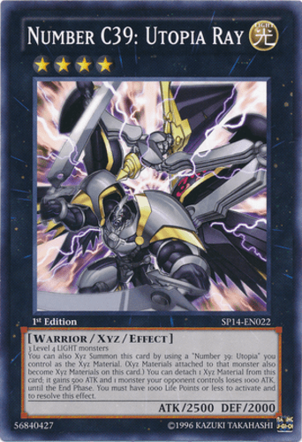 Number C39: Utopia Ray - SP14-EN022 Common 1st Edition