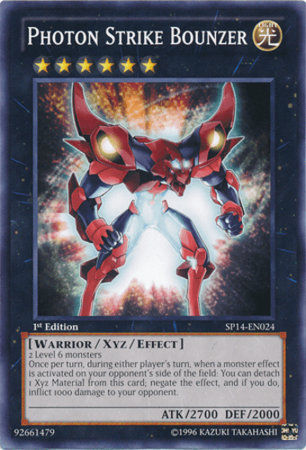 Photon Strike Bounzer - SP14-EN024 Common 1st Edition