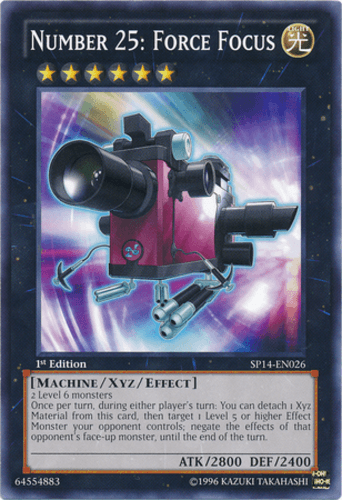 Number 25: Force Focus - SP14-EN026 Common 1st Edition