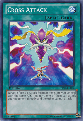 Cross Attack - SP14-EN032 Starfoil Rare 1st Edition