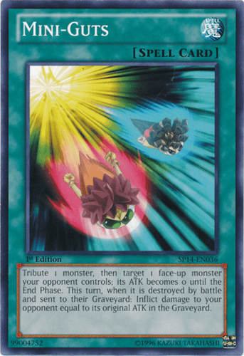 Mini-Guts - SP14-EN036 Starfoil Rare 1st Edition