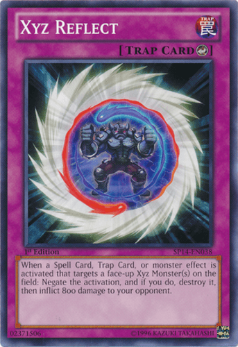 Xyz Reflect - SP14-EN038 Starfoil Rare 1st Edition