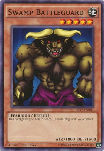 Swamp Battleguard - SP15-EN002 Common 1st Edition