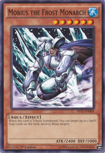 Mobius the Frost Monarch - SP15-EN004 Shatterfoil Rare 1st Edition
