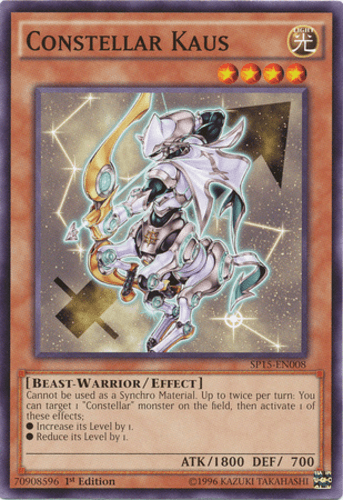Constellar Kaus - SP15-EN008 Shatterfoil Rare 1st Edition