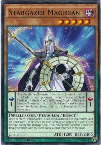 Stargazer Magician - SP15-EN010 Common 1st Edition