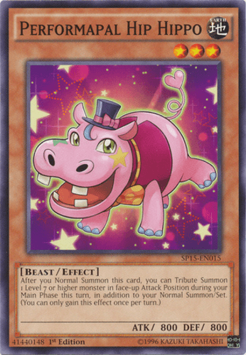 Performapal Hip Hippo - SP15-EN015 Common 1st Edition