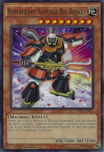Superheavy Samurai Big Benkei - SP15-EN017 Common 1st Edition