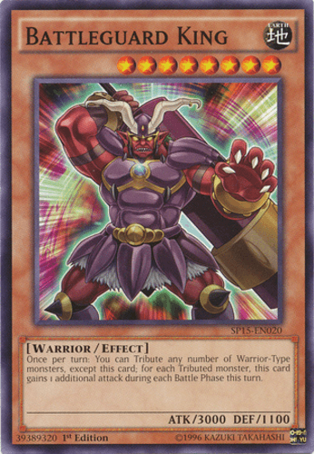 Battleguard King - SP15-EN020 Common 1st Edition