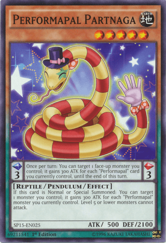 Performapal Partnaga - SP15-EN025 Common 1st Edition