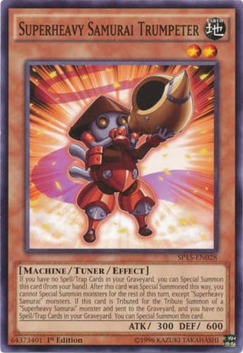 Superheavy Samurai Trumpeter - SP15-EN028 Common 1st Edition