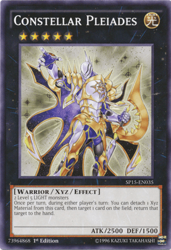 Constellar Pleiades - SP15-EN035 Shatterfoil Rare 1st Edition
