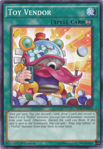 Toy Vendor - SP15-EN043 Shatterfoil Rare 1st Edition