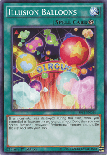 Illusion Balloons - SP15-EN044 Common 1st Edition