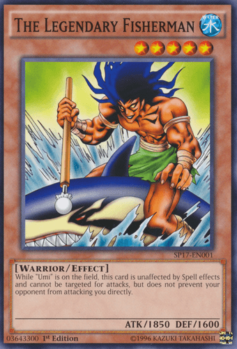 The Legendary Fisherman - SP17-EN001 Common 1st Edition