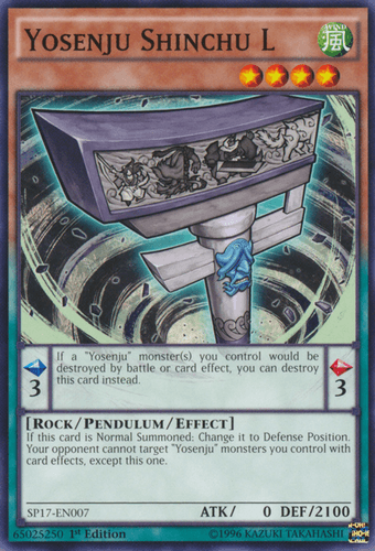 Yosenju Shinchu L - SP17-EN007 Starfoil Rare 1st Edition