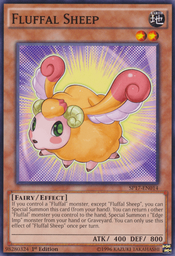 Fluffal Sheep - SP17-EN014 Starfoil Rare 1st Edition