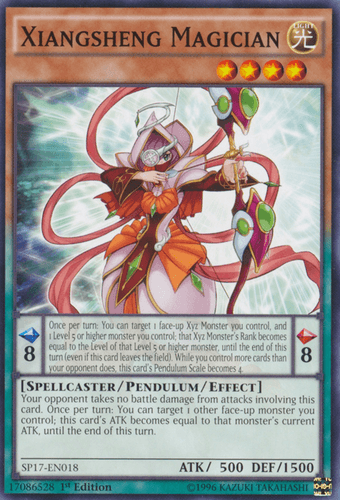 Xiangsheng Magician - SP17-EN018 Starfoil Rare 1st Edition
